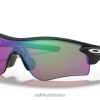 ruta de bloqueo de radar (ajuste de puente bajo) 8882X700 Oakley gafas Lentes Prizm Golf, montura negra pulida.