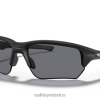 beta antiaéreo 8882X306 Oakley gafas lentes grises, montura negra mate
