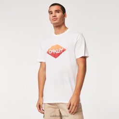 camiseta b1b de borde áspero 8882X2232 Oakley ropa blanco