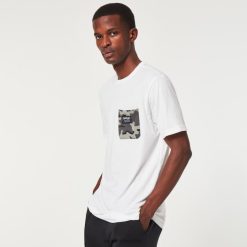 camiseta clásica con bolsillo b1b 8882X2315 Oakley ropa blanco
