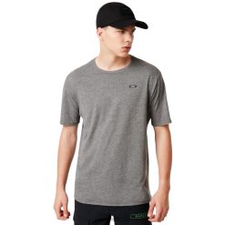 camiseta con bandera si 8882X2398 Oakley ropa gris jaspeado atlético