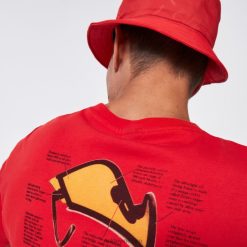 camiseta con visera tradicional 8882X2417 Oakley ropa rojo amapola