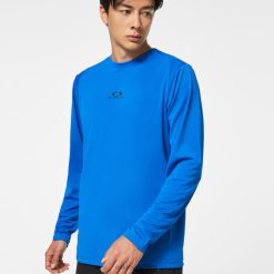camiseta de manga larga de entrenamiento fundamental 8882X2410 Oakley ropa ozono