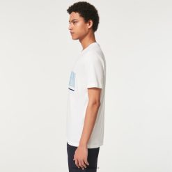 camiseta digi-montañas 8882X2554 Oakley ropa blanco
