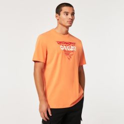 camiseta tiki 8882X2215 Oakley ropa naranja suave