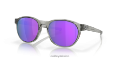caña (ajuste de puente bajo) 8882X662 Oakley gafas lentes prizm violeta, montura tinta gris