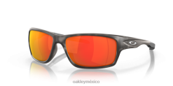 cantina 8882X748 Oakley gafas Lentes polarizadas Ruby Iridium, montura carey negro mate.