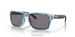 colección del santuario holbrook (ajuste de puente bajo) 8882X806 Oakley gafas lentes polarizadas prizm gris, montura sanctuary en forma de remolino