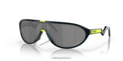 colección santuario cmdn (ajuste de puente bajo) 8882X1034 Oakley gafas lentes prizm negras, montura poseidón translúcida