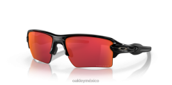 colores del equipo flak 2.0 xl 8882X136 Oakley gafas Lentes Prizm Field, montura negra pulida.