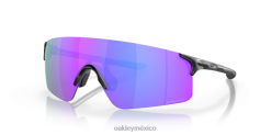 Cuchillas evzero (ajuste de puente bajo) 8882X979 Oakley gafas lentes prizm violeta, montura negro mate