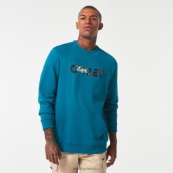 equipo b1b con toque floral 8882X2124 Oakley ropa aurora azul