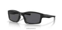 eslabón de la cadena 8882X827 Oakley gafas lentes polarizadas grises, montura negra mate