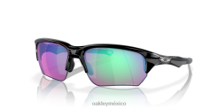 flak beta (ajuste de puente bajo) 8882X922 Oakley gafas Lentes Prizm Golf, montura negra pulida.