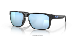 holbrook 8882X51 Oakley gafas Lentes polarizadas Prizm Deep Water, montura negra pulida.