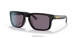 holbrook (ajuste de puente bajo) 8882X795 Oakley gafas lentes gris prizm, montura negra pulida