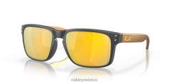 holbrook (ajuste de puente bajo) 8882X797 Oakley gafas lentes polarizadas prizm 24k, marco de carbono mate