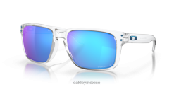 holbrook xl 8882X6 Oakley gafas lentes polarizadas prizm zafiro, montura transparente pulida