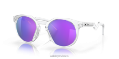 hstn 8882X1002 Oakley gafas lentes prizm violeta, montura transparente mate