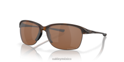 Imparable 8882X696 Oakley gafas Lentes polarizadas Prizm de tungsteno, montura carey marrón mate.