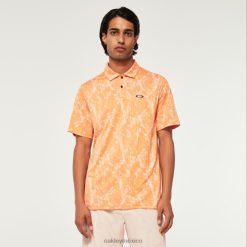 jaquard de mármol 8882X2173 Oakley ropa naranja suave