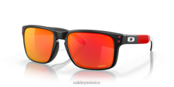 jefes de la ciudad de kansas holbrook 8882X629 Oakley gafas Lentes prizm ruby, montura negra mate.