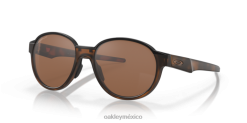 lanzamiento de moneda 8882X526 Oakley gafas Lentes polarizadas Prizm de tungsteno, montura carey marrón mate.