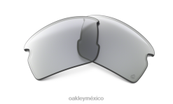 Lente de repuesto flak 2.0 (ajuste de puente bajo) 8882X1862 Oakley gafas lentes fotocromáticas de iridio de transparente a negro
