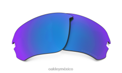 Lente de repuesto Flak Draft (ajuste de puente bajo) 8882X1959 Oakley gafas lentes polarizadas zafiro iridio