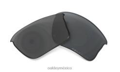 Lente de repuesto Flak Jacket XLJ (ajuste de puente bajo) 8882X1708 Oakley gafas lentes polarizadas iridio negro