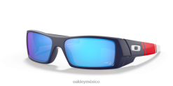 patriotas de nueva inglaterra gascan 8882X563 Oakley gafas lentes prizm de zafiro, montura azul marino mate