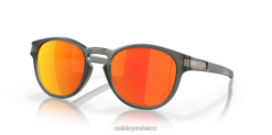 pestillo (ajuste de puente bajo) 8882X912 Oakley gafas Lentes polarizadas prizm ruby, montura gris humo mate