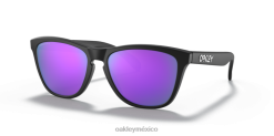 pieles de rana (ajuste de puente bajo) 8882X815 Oakley gafas lentes prizm violeta, montura negro mate