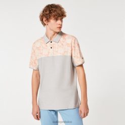 polo bloque de arena 8882X2183 Oakley ropa naranja suave