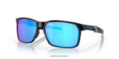 portal x 8882X340 Oakley gafas Lentes Prizm de zafiro, montura negra pulida.