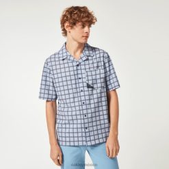 reducción de camisa de sol 8882X2285 Oakley ropa comprobar lila