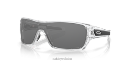 rotor de turbina 8882X158 Oakley gafas lentes polarizadas prizm negras, montura transparente pulida