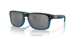 serie de diseños de holbrook troy lee 8882X654 Oakley gafas lentes prizm negras, montura tld blue fade