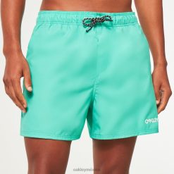 shorts de playa de 16" para voleibol de playa 8882X2644 Oakley ropa Menta verde