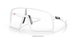 sutro 8882X91 Oakley gafas Lentes fotocromáticas de iridio de transparente a negro, montura blanca mate