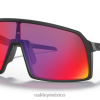 sutro (ajuste de puente bajo) 8882X469 Oakley gafas Lentes prizm road, montura negra mate