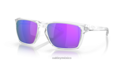 sylas (ajuste de puente bajo) 8882X965 Oakley gafas lentes prizm violeta, montura transparente mate