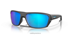 tiro dividido 8882X302 Oakley gafas lentes polarizadas prizm sapphire, montura negra mate