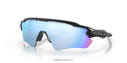 trayectoria del radar ev 8882X32 Oakley gafas Lentes prizm polarizadas deep water, montura negra mate