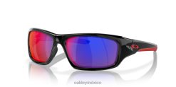 válvula 8882X774 Oakley gafas lentes de iridio rojo positivo, montura negra pulida