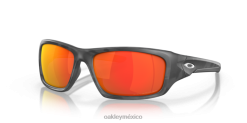 válvula 8882X778 Oakley gafas Lentes polarizadas Ruby Iridium, montura de camuflaje negro mate.